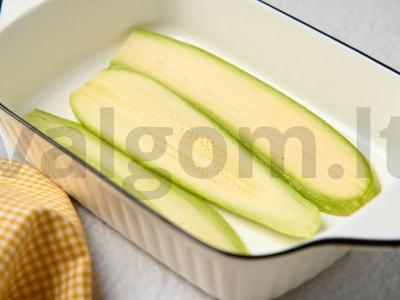 Cukinijų lazanja orkaitėje Žingsnis 5