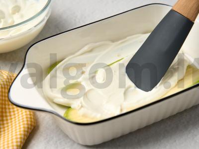 Cukinijų lazanja orkaitėje Žingsnis 6