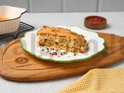 Cukinijų lazanja orkaitėje pagrindine nuotrauka