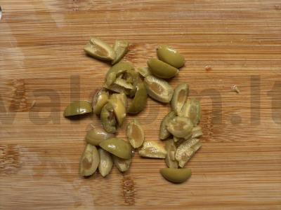 Jūros gėrybių kokteilių salotos Žingsnis 4