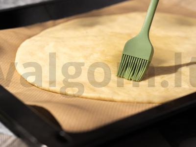 Pica su lašiša ir vyšniniais pomidorais Žingsnis 3