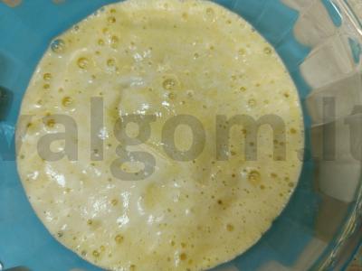 Purūs mannikas arbatai Žingsnis 3