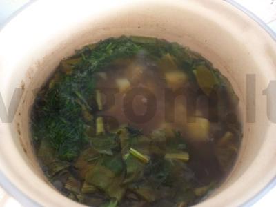 Daržovių sriuba su rūgštynėmis ir kiaušiniu Žingsnis 5