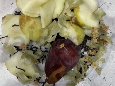 Slyvų arbata su liepa Žingsnis 4