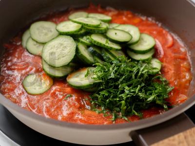 Salotas „Krum-krum“ žiemai Žingsnis 6