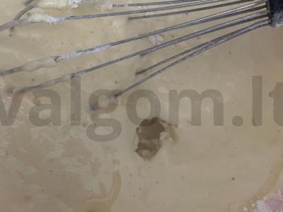 Namų meduoliai su kefyru Žingsnis 5