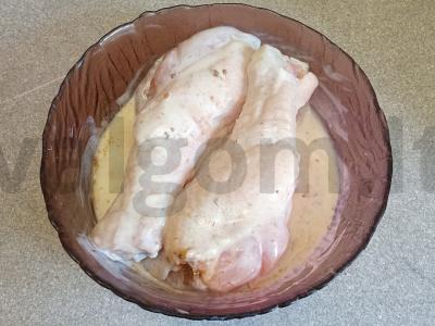 Indėnų pečių patiekalas, keptas su pomidorais ir baklažanais Žingsnis 3