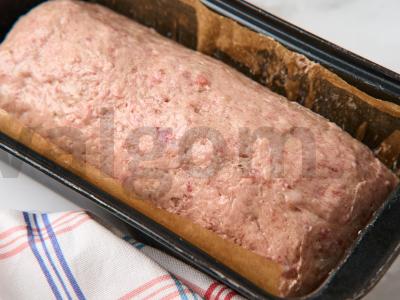 Mėsos kepinys su kiaušiniu Žingsnis 5