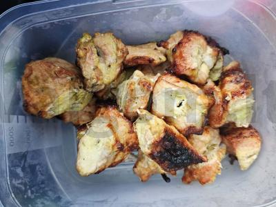 Šašlykas iš kiaulienos mineraliniame vandenyje Žingsnis 10