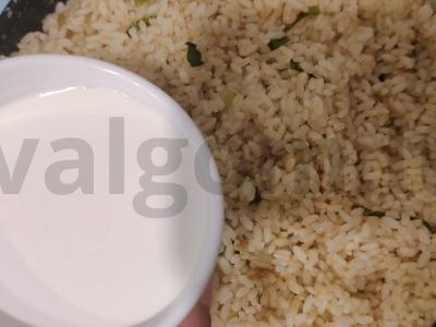 Risotto su jūros gėrybių kokteiliu Žingsnis 4