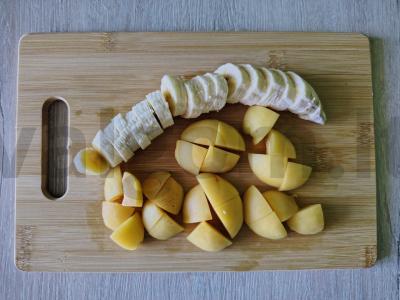 Vaisių desertas su graikišku jogurtu Žingsnis 2