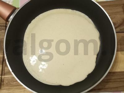 Blynai su amarantų miltais per 25 minutes Žingsnis 4