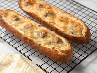 Bagetas su meatballs Žingsnis 6