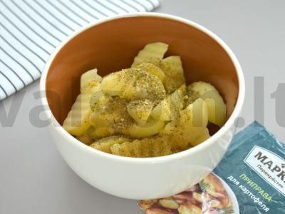 Kaimiški bulvės su majonezu Žingsnis 2