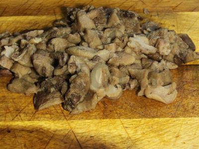 Sviestinės grybų padažas su kalakutiena Žingsnis 5