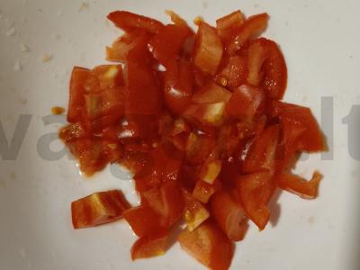 Salotas su keptomis baklažanais Žingsnis 2