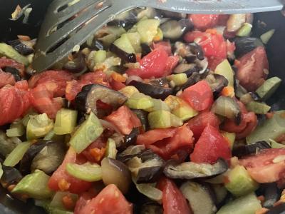 Daržovių sotė su provanso žolelėmis Žingsnis 6