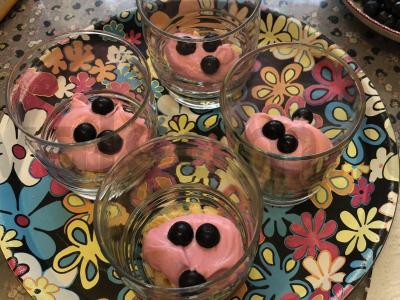 Uogų pyragas stiklinėje Žingsnis 6