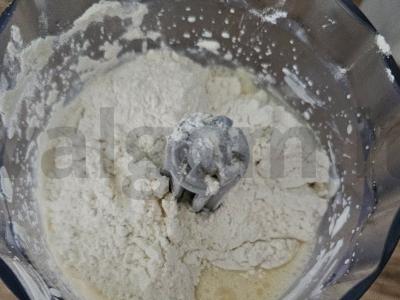 Biskvitinis tortas su saldainiais „Trufelis“ Žingsnis 4