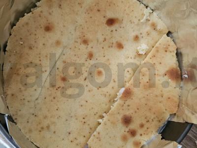 Biskvitinis tortas su saldainiais „Trufelis“ Žingsnis 11