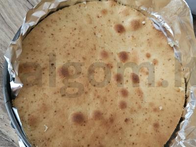 Biskvitinis tortas su saldainiais „Trufelis“ Žingsnis 15