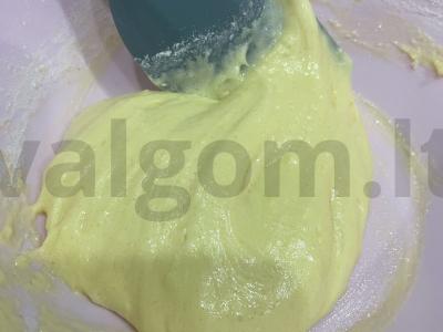 Desertas su obuoliu ir termostatu jogurtu Žingsnis 5