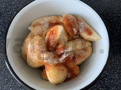 Jaunas bulvės su traškia plutele Žingsnis 1