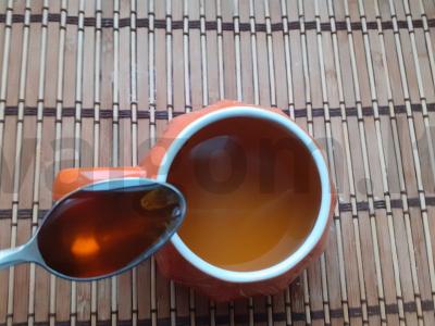 Džiovintų obuolių kompotas su imbieru ir medumi Žingsnis 3