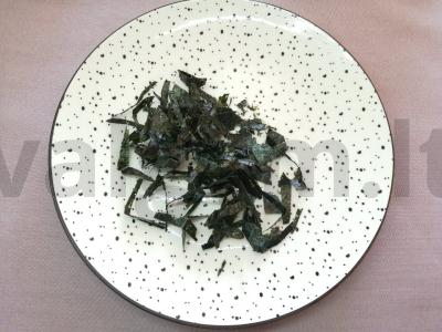 Sushi salotas su raudona žuvimi ir ryžiais Žingsnis 4