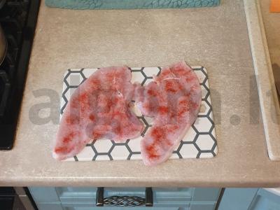 Kalakutienos kepsniai su saldžiaisiais pipirais Žingsnis 1