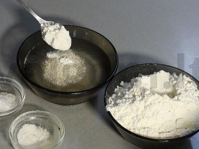 Tajinas su kefta, paruoštas keptuvėje Žingsnis 1