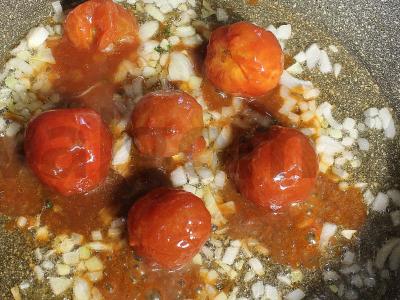 Tajinas su kefta, paruoštas keptuvėje Žingsnis 12