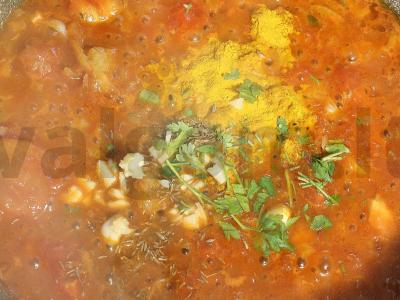 Tajinas su kefta, paruoštas keptuvėje Žingsnis 15