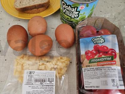 Angliškas pusryčių patiekalas su pomidorais Žingsnis 1