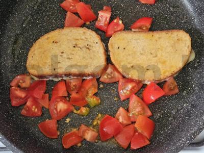 Angliškas pusryčių patiekalas su pomidorais Žingsnis 3