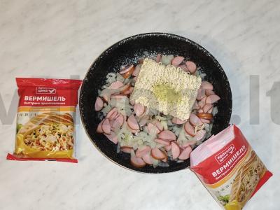 Greito paruošimo makaronų sriuba su daržovėmis Žingsnis 5