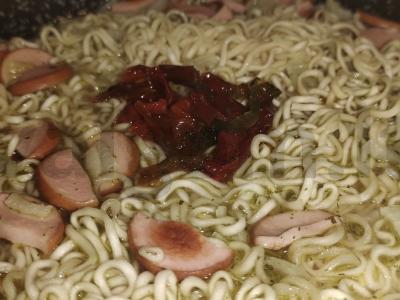 Greito paruošimo makaronų sriuba su daržovėmis Žingsnis 7