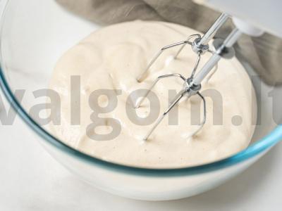 Desertas „Obuolių debesys“ Žingsnis 6