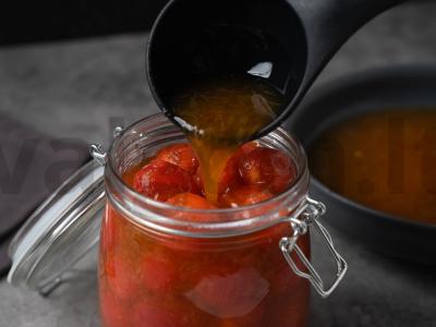 Pomidorai ponzu Žingsnis 4