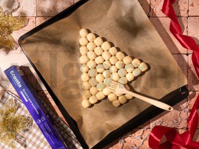 Naujųjų metų eglutė su sūriu ir žolelėmis Žingsnis 3