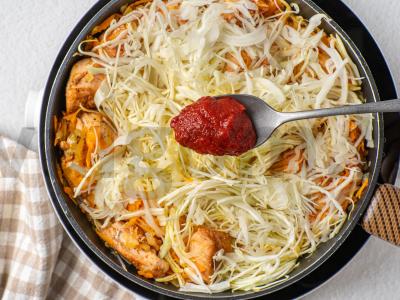 Bigos su vištiena Žingsnis 6