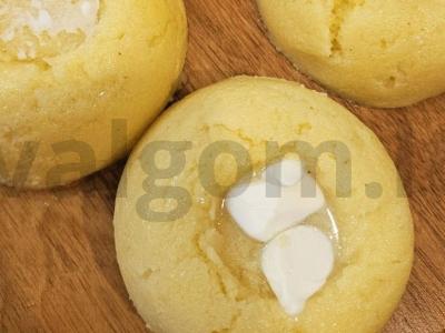 Moldaviška mamaliga su tokana ir kiaušiniais Žingsnis 6