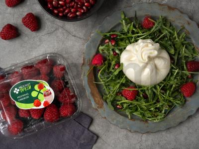 Salotas su avietėmis ir burrata Žingsnis 3