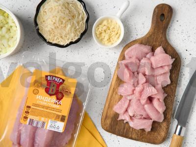 Kukurūzų risotto su kalakutiena Žingsnis 1