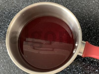 Šaltas žalias juodųjų serbentų arbata Žingsnis 4