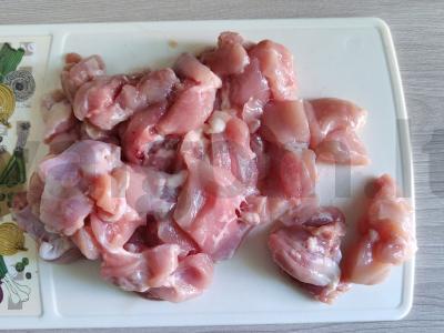 Vištienos kišenės su grybais ir pomidorais Žingsnis 2