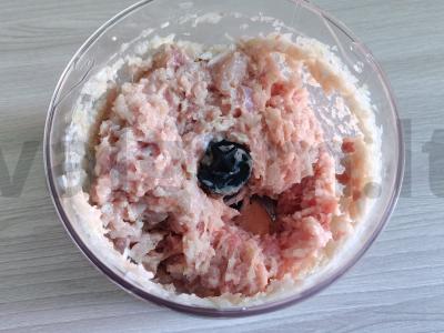 Vištienos kišenės su grybais ir pomidorais Žingsnis 3