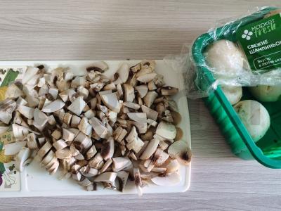 Vištienos kišenės su grybais ir pomidorais Žingsnis 5