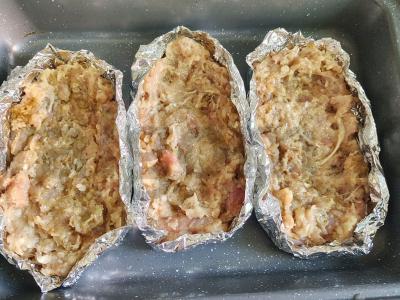 Vištienos kišenės su grybais ir pomidorais Žingsnis 8