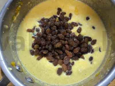 Varškės-moliūgų apkepas su razinomis Žingsnis 6